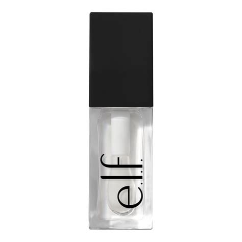 elf lip oil crystal clear.